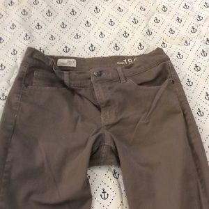 Gap legging jeans size 26/2 Gray